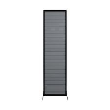 FlexiSlot® Lamellenwand Tower „Construct-Slim” Black Frame